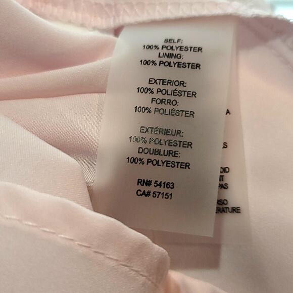 Kensie Floral High-Low Maxi Dress in Blush Size 10, NWT - Picture 6 of 14